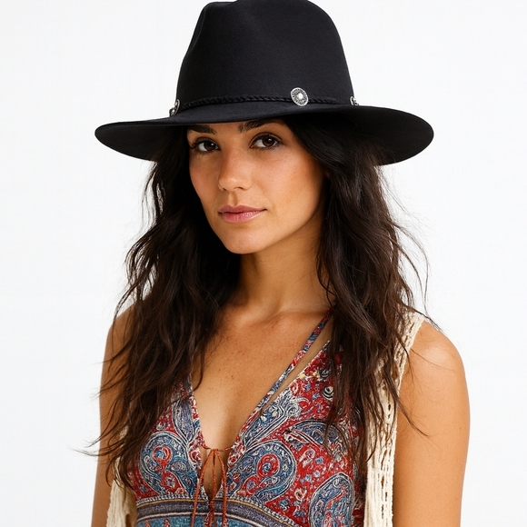 American Eagle Outfitters Accessories - American Eagle black Conch hat